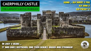 Caerphilly Castle  The Largest in Wales 2nd in Britain [upl. by Illom456]