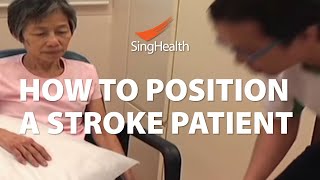 How To Position A Stroke Patient [upl. by Lashonda]