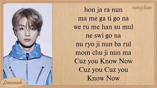 NCT U  Know Now Easy Lyrics [upl. by Yawnoc]