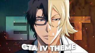 Aizen x Urahara  GTA IV Theme Edit [upl. by Aitnwahs868]